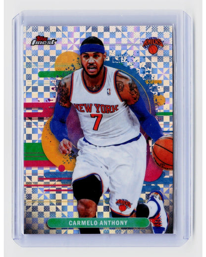 2025-26 Topps Finest - Uncommon Carmelo Anthony #197 Checkerboard Refractor0