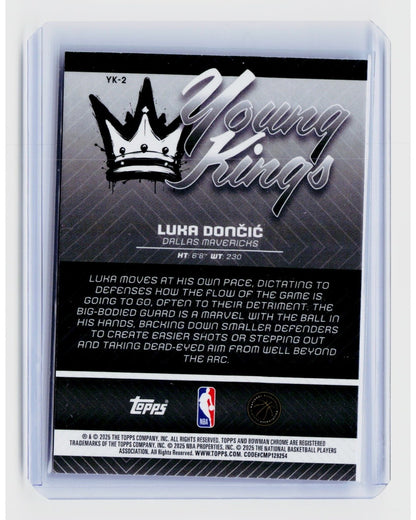 2025-26 Bowman Chrome Young Kings Luka Doncic YK-21